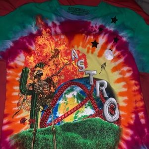 Travis Scott Astroworld Smiley Tee For 